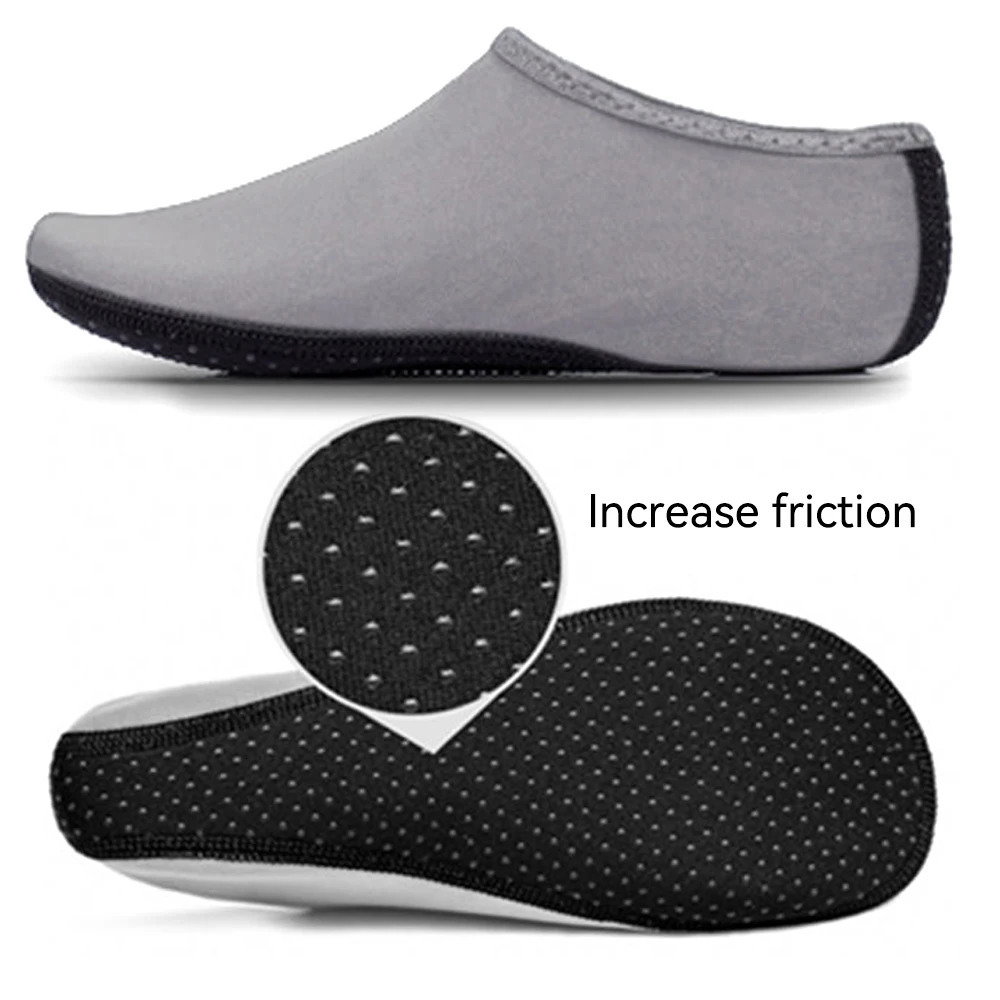 Unisex Water Shoes Swimming Diving Socks Summer Aqua Beach Sandal Flat Shoe Seaside Non-Slip Sneaker Socks Slipper for Men Women 250408