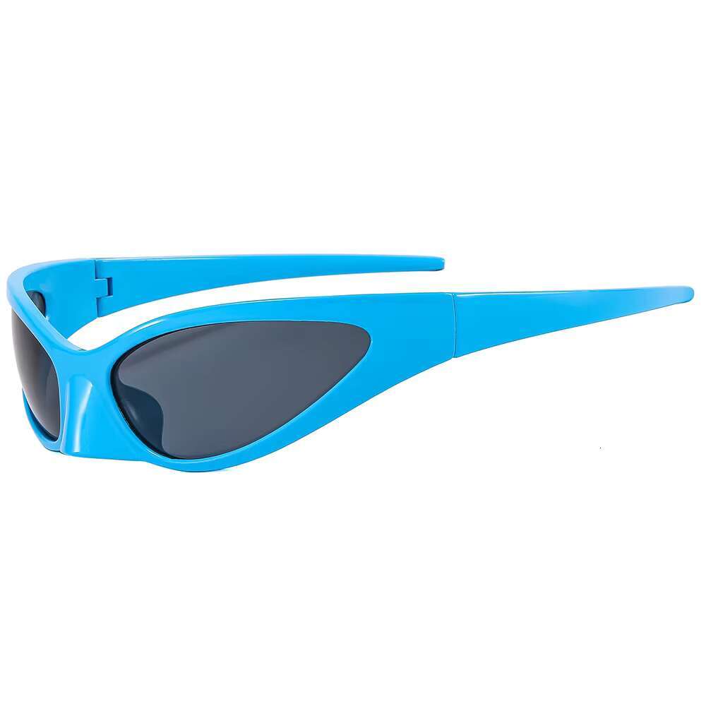 Rhinestone Sunglasses Women Men Retro Wrap Around Glasses Crystal Oversized Trendy Bling Vintage Small Frame Outdoor Sports Cycg Vintage Retro Cat