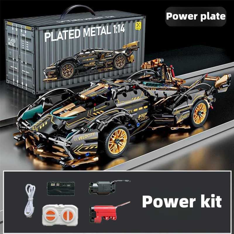 1 14 Technical Lambor Racing Car Building Blocks Set Model Assemble Ci Sports Vehicle Bricks Toys For Adult Kids Gifts Toy W250408