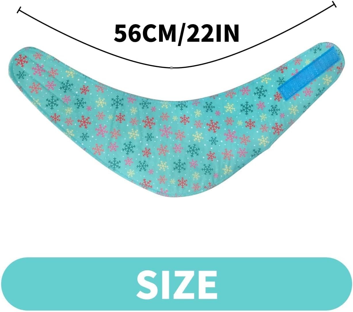 Dog Instant Cooling Bandana - Breathable Pet Chill Out Scarf Ice Towel, Soft Pet Neck Wrap Cooler for Dogs Cats in Summer (Medium)