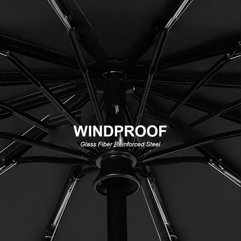 Large 24 bone solid color automatic umbrella lightweight and foldable large outdoor sunshade umbrella UV protection automatic umbrella 250408
