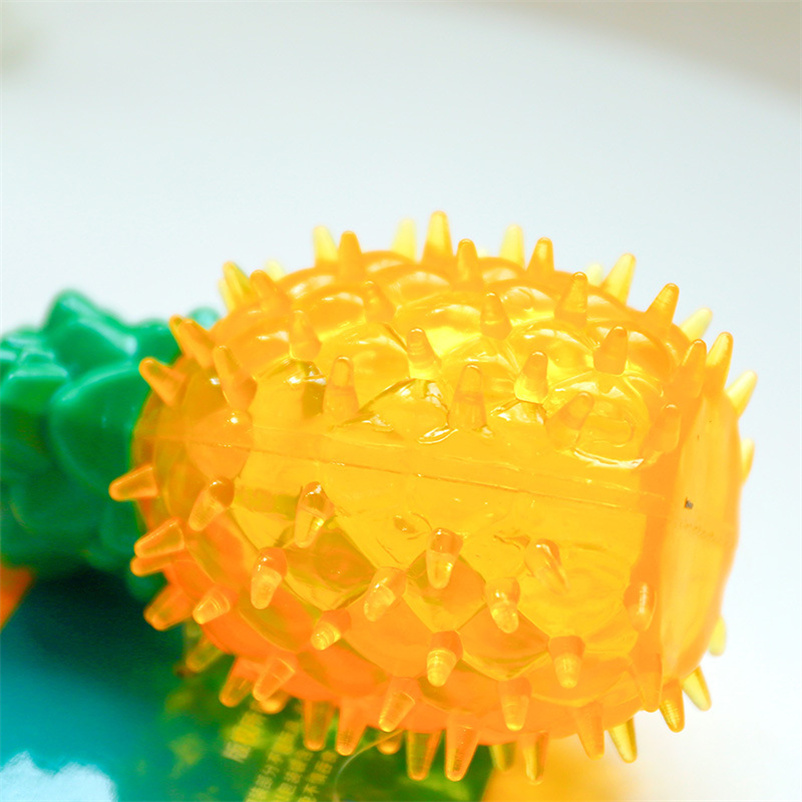 Cooling Chewable Fruit-Shaped Pet Toy for Dogs - Grinds Teeth & Making Sounds Frozen Fruits Toys