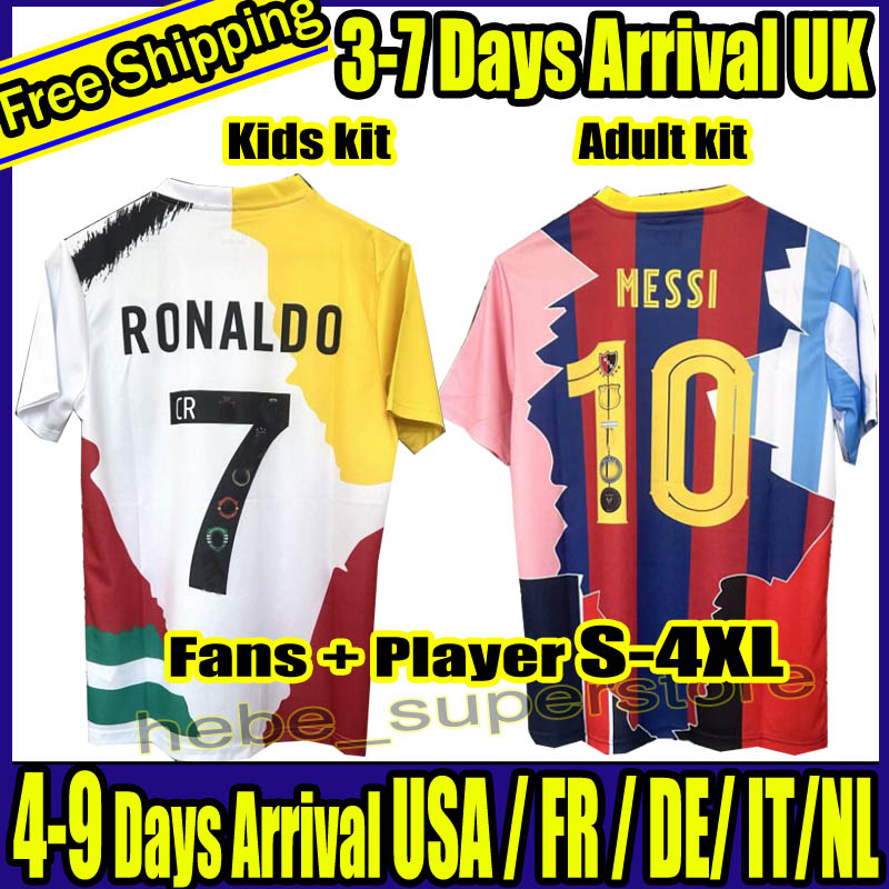 2025 Ronaldo Multi Career Splicing MESSIS soccer jerseys real madridjerseys Special Edition Commemorative Edition