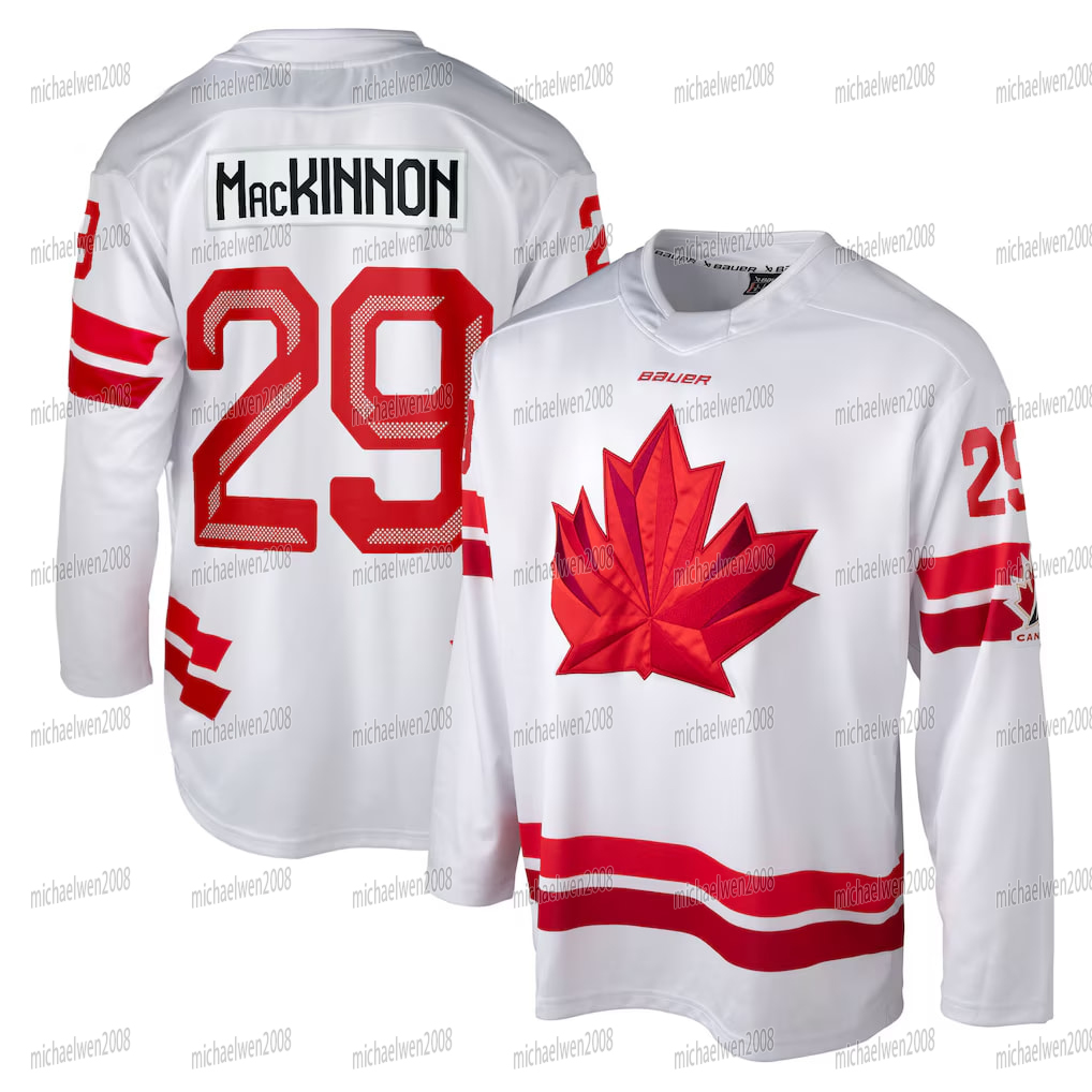 Personalized Custom Team Name Canada 2026 Olympicss Hockey Jerseys Sidney Crosby Mcdavid Nathan Mackinnon Brayden Point Cale Makar Sam Reinhart Women 