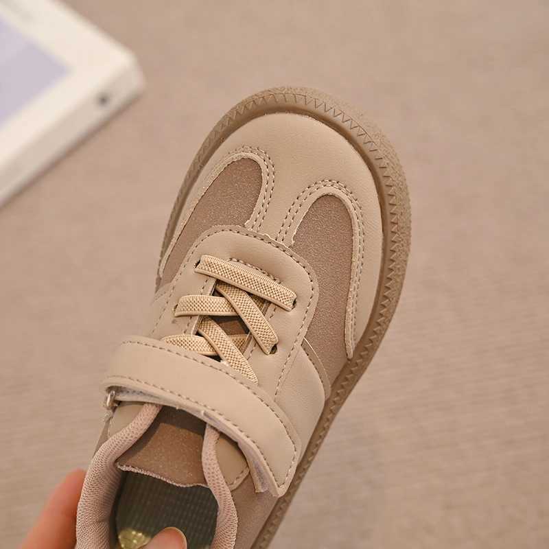 Boys and girls tennis shoes anti slip hook and loop childrens casual shoes Ins Trendy 2025 new fashion childrens running shoes soft and comfortable so