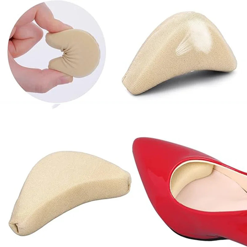 RHBJ Sponge Forefoot Insert Pads Women Pain Relief High Heel Insoles Reduce Shoe Size Filler Protector Adjuster Shoe Foot Care 250408