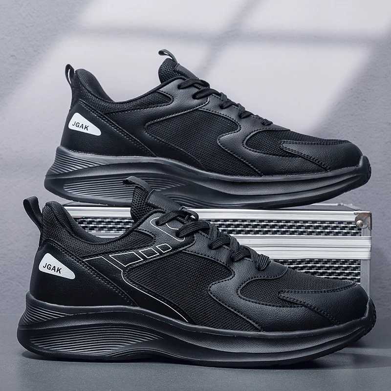 Mens sports shoes Plus size 50 casual shoes mens large sports running shoes breathable casual sports walking shoes M Y250408