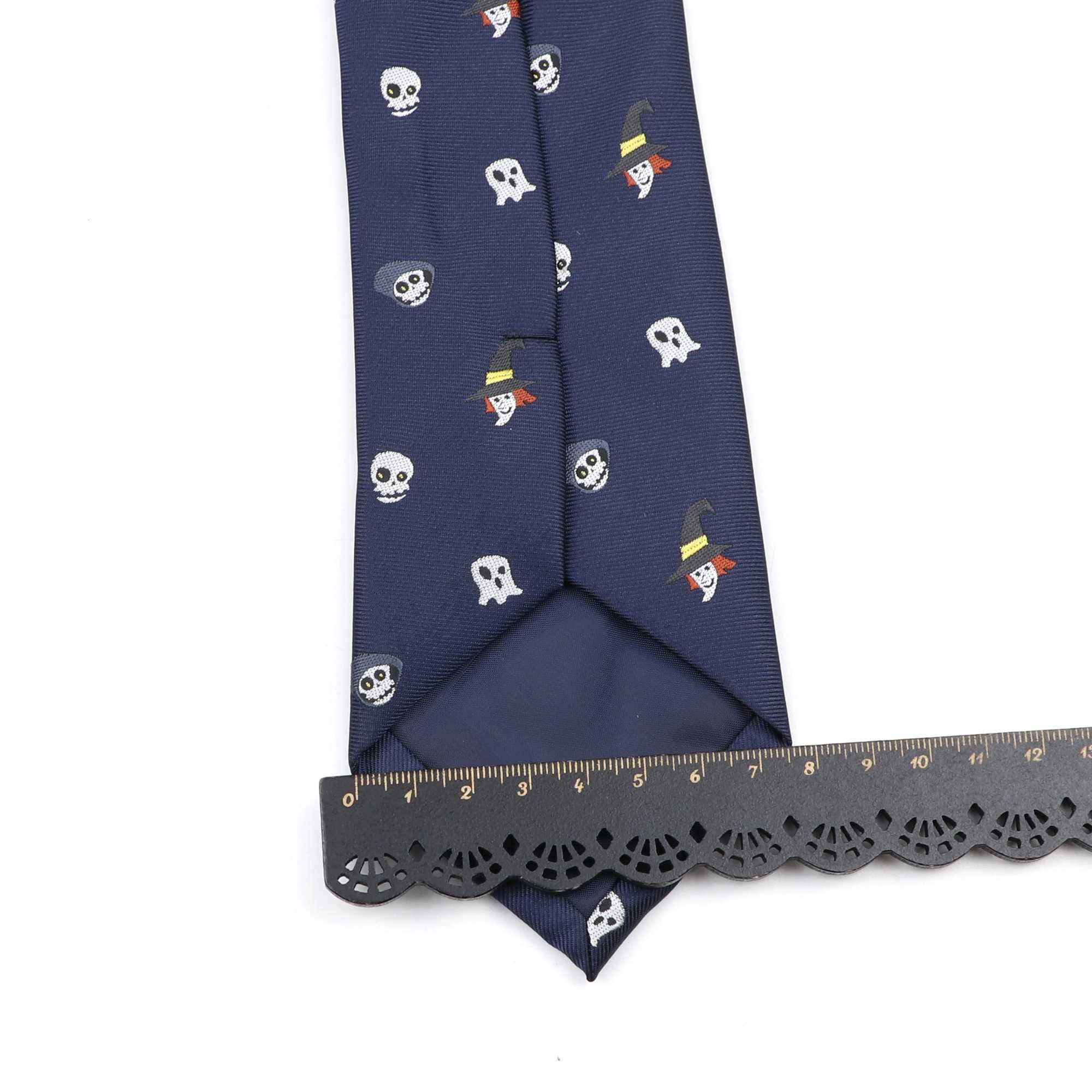 Trendy Design Mens Microfiber Jacquard Necktie Plant Skl Flower Woven Tie Wedding Party Fathers Day Birthday Gift X250407