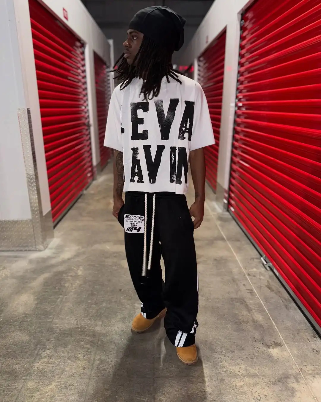 Y2k Fashion Pants American Street Trend Brand Hip Hop Mens Slow Running Drag Sports Oversized Cargo Transporter 250403