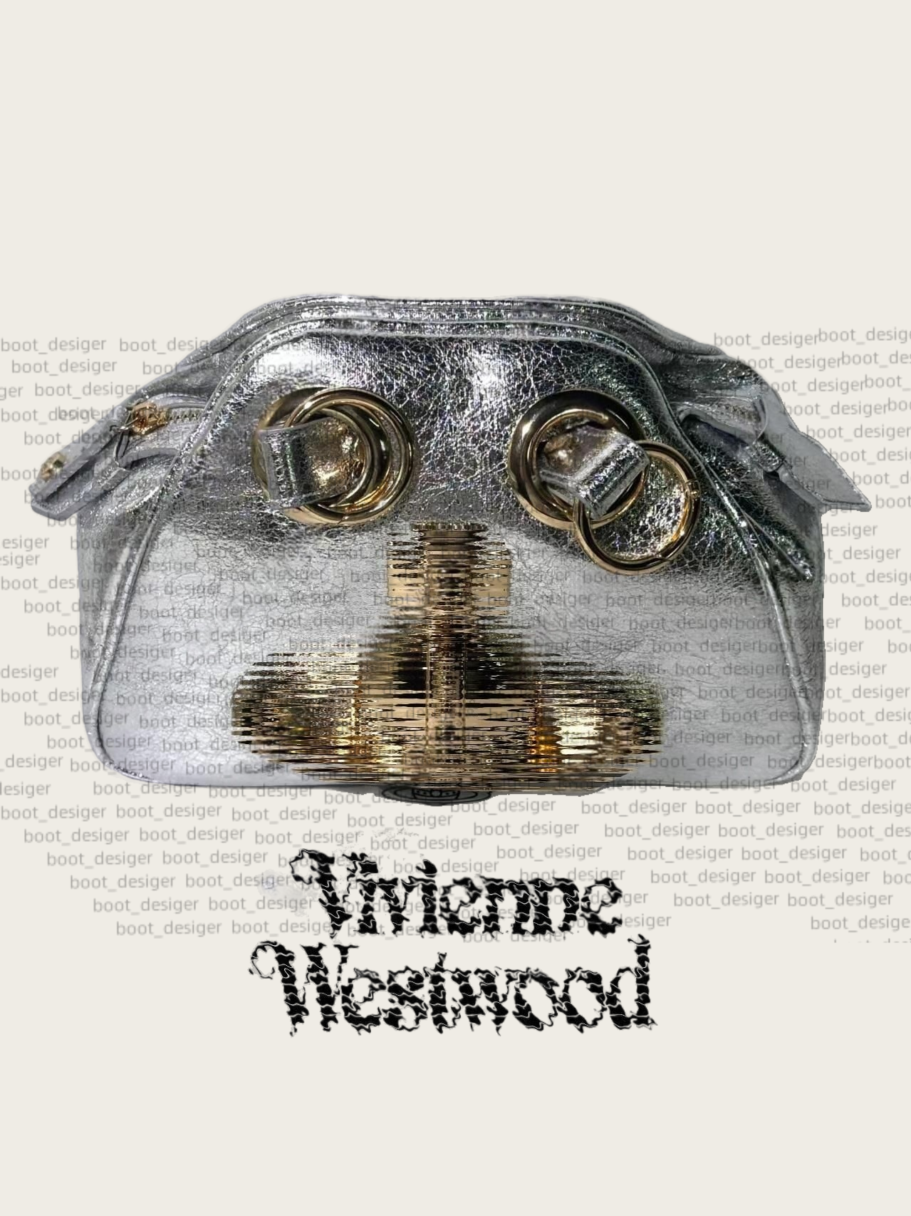 2025 saturn bag Vivenes Silver crackle bag Crossbody bag westity woodity west wood Westly Woodly bag wallet purse Female bag