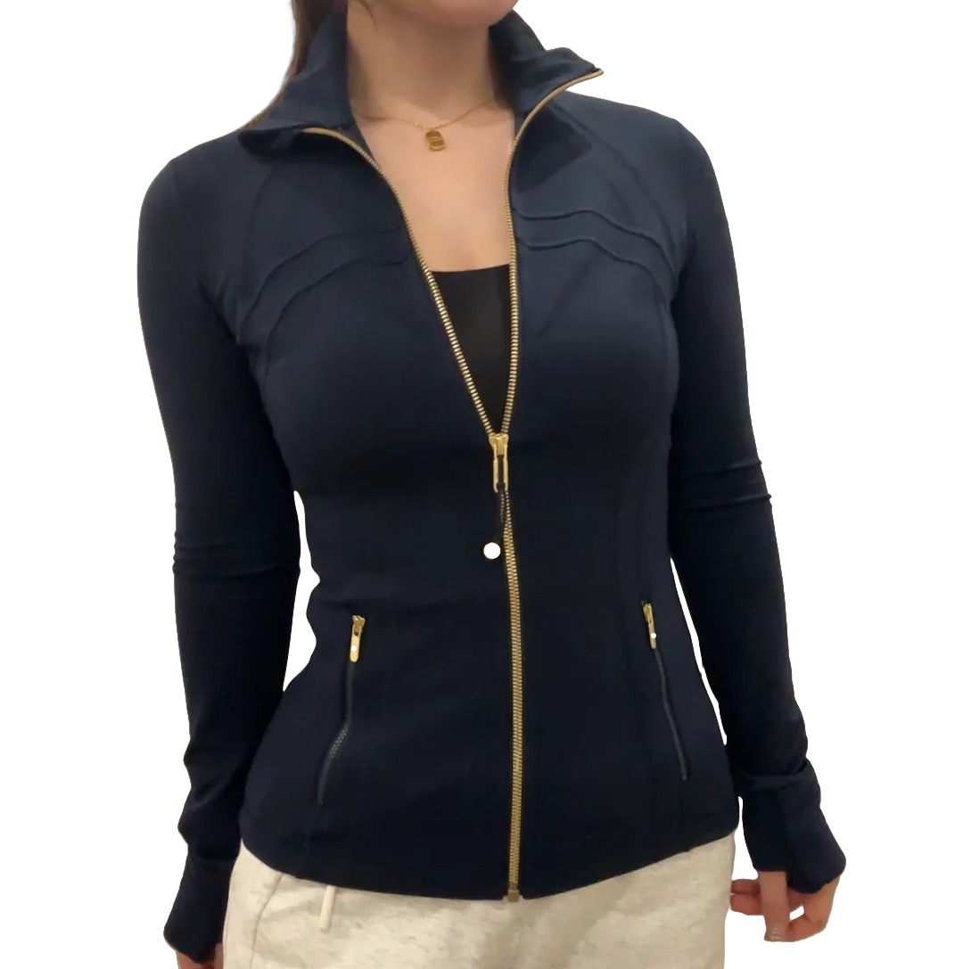 5A Yoga sets Gym Gold jacket Clothing Outfits Women sweatshirt Brushed Sportswear Workout Running pants Outdoor Luluitys Lemonize definejackets
