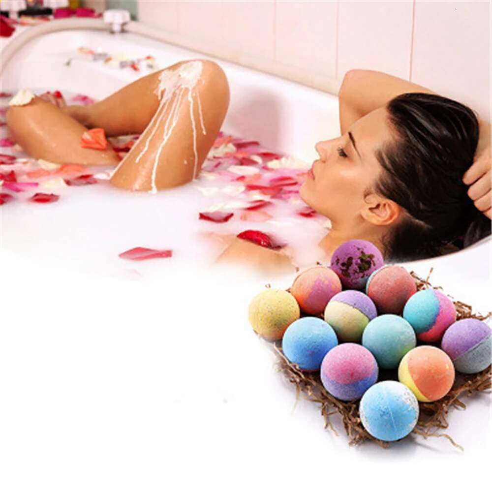Bath Bombs Women Set 12Pcs Natural Wonderful Fizz Effect Bubble & Spa Amazing Gift For Wife, Girlfriend, Mother