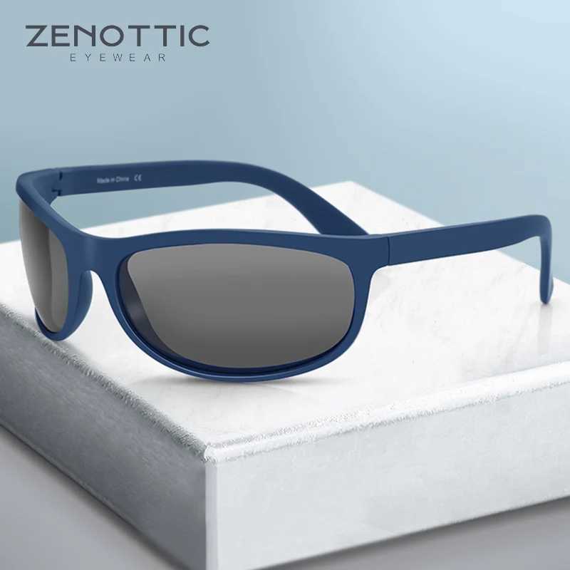 ZENOTTIC TR-90 Flexible Polarization Sunglasses Mens Outdoor Sports Sunglasses UV400 Fishing Driving Sunshade Glasses W250408