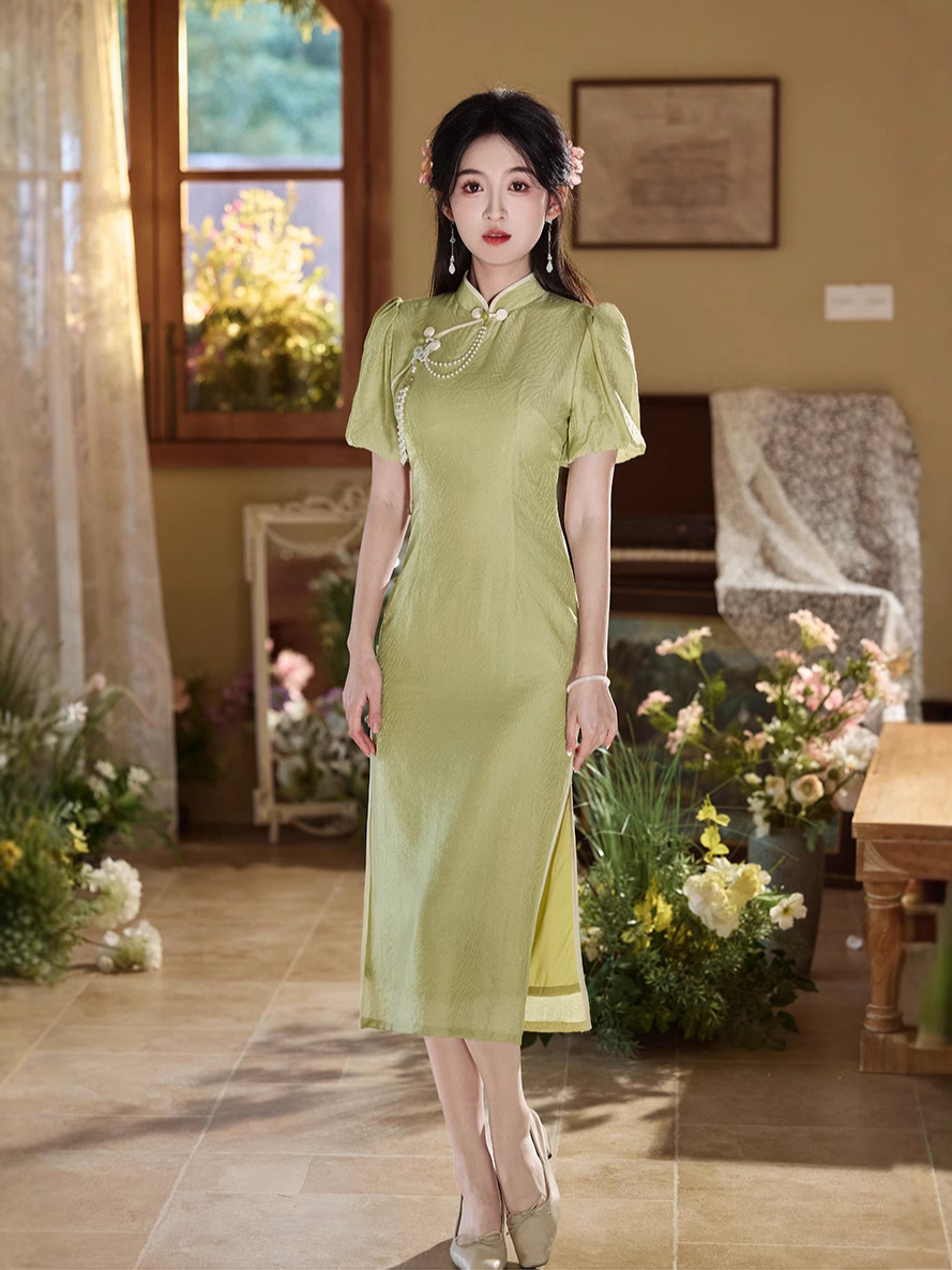 S36 New daily improved national style small new Chinese style women's clothing national style girl