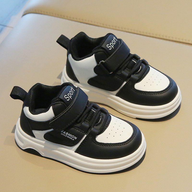 Toddlers Sneakers Boys Sport Shoes Girls Casual Shoes White Black Student Shoes Kidszworld Teen Youth Kids Running Shoes Size 21 - 32 K0631