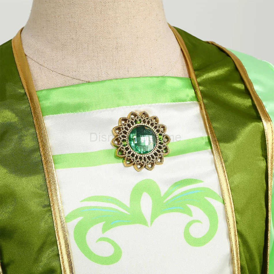 Disney Childrens Mulan Role Playing Princess Dress Girl Chinese Style Hanfu Traditional Clothing Childrens Birthday Carnival Party Fairy Clothing X250