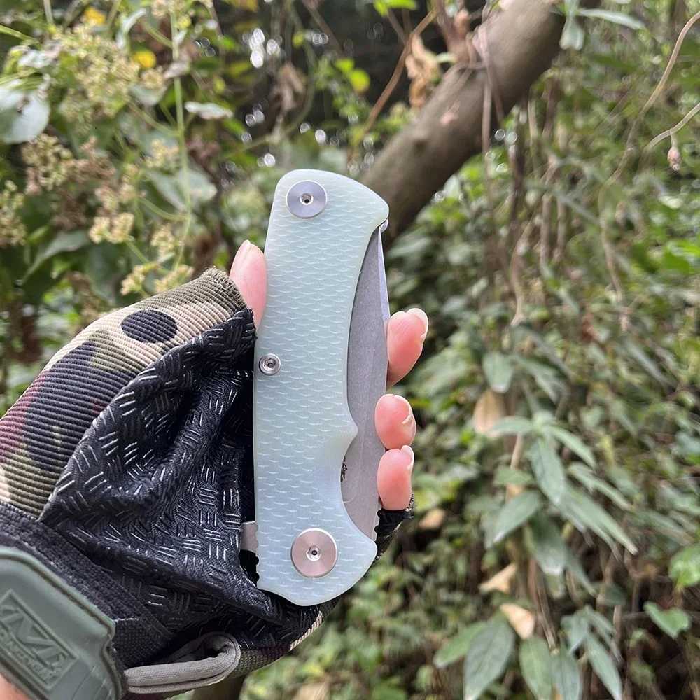 XM-18 Outdoor Hunter G10 Sharp EDC Multi Tool D2 Steel Blade Practical Camping Self Defense Folding Flip Knife Rescue Tool X250408