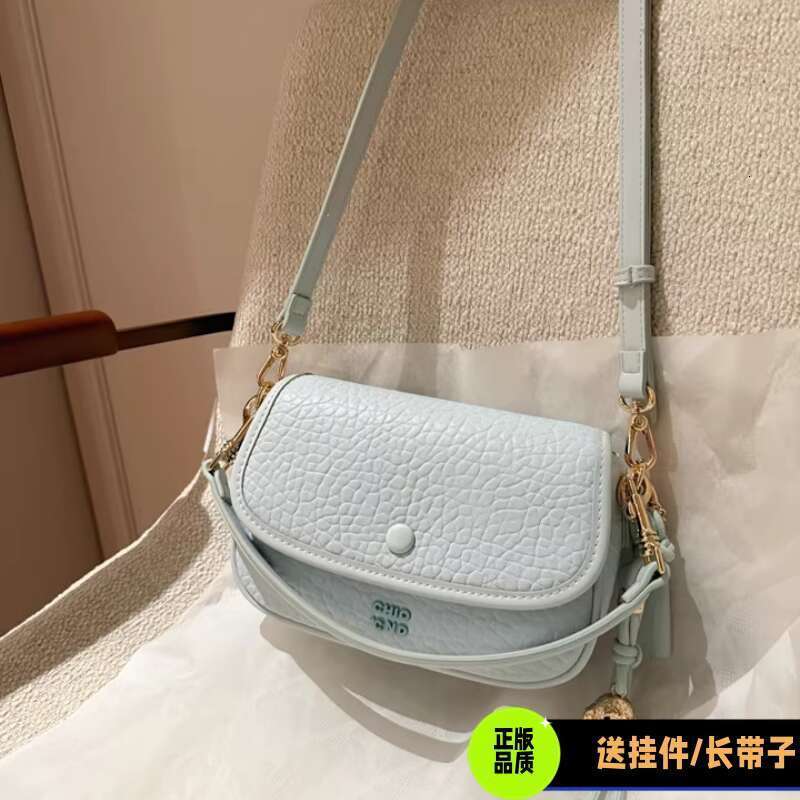 Women's Bags South Chlo 2nd Sea Salt Cream Small Square for Women 2025 Super Hot Litchi Pattern Handbag, Single Shoulder Crossbody Bag