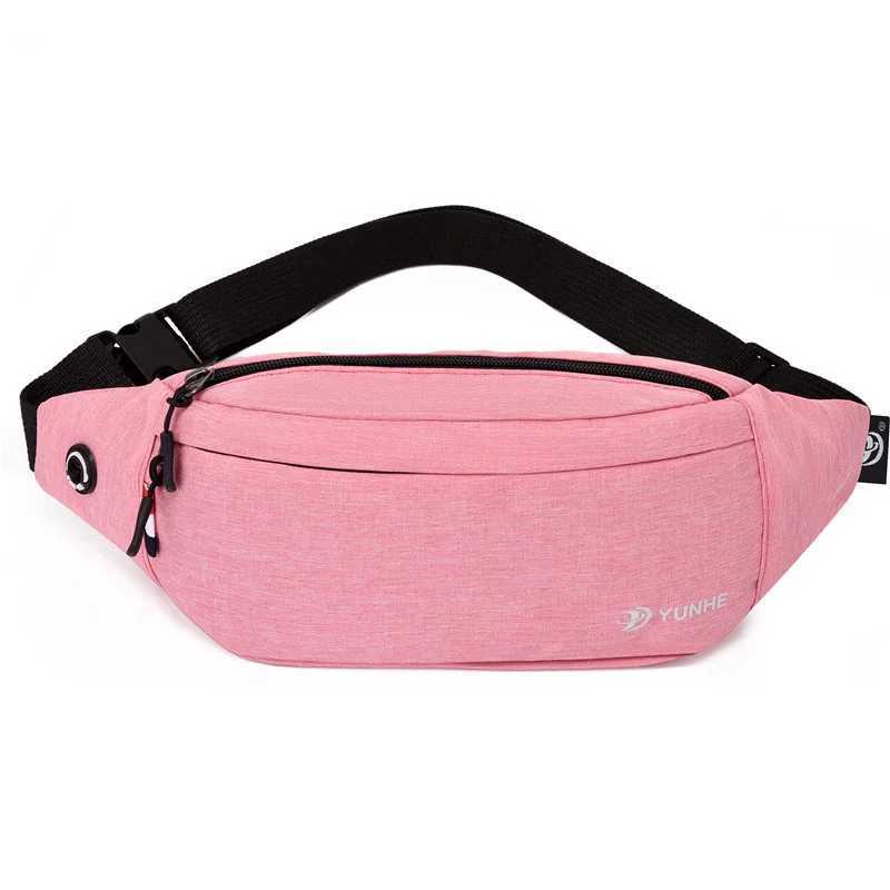 Mens and womens waist waterproof Fanny bag womens bag waist belt Bum hip abdomen shoulder cross body side handbag kangaroo Z250407
