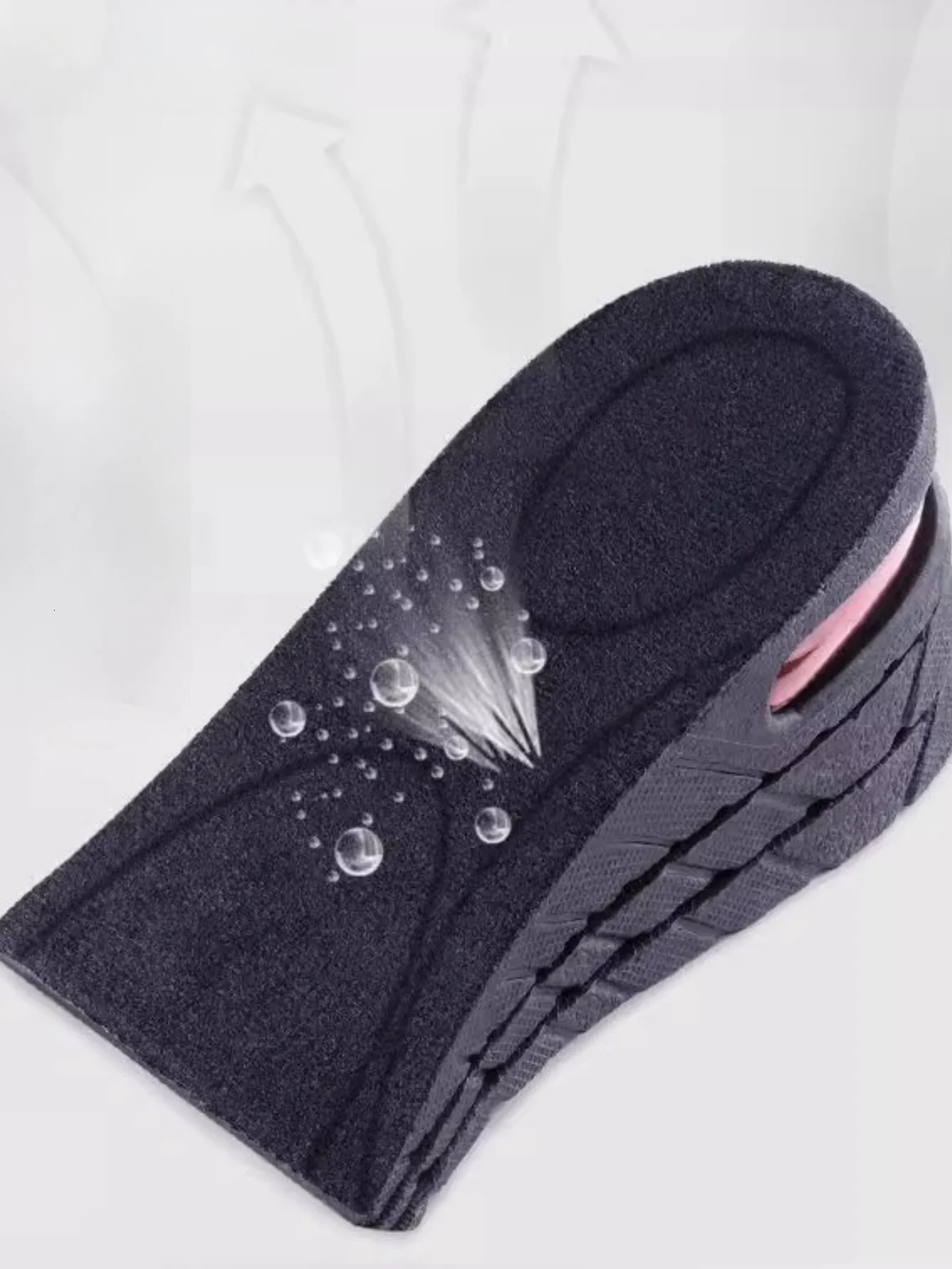 Elevated Insole Summer Mens and Womens One Pair Invisible Inner Elevated Air Cushion Half Cushion for COSPLAY 250408