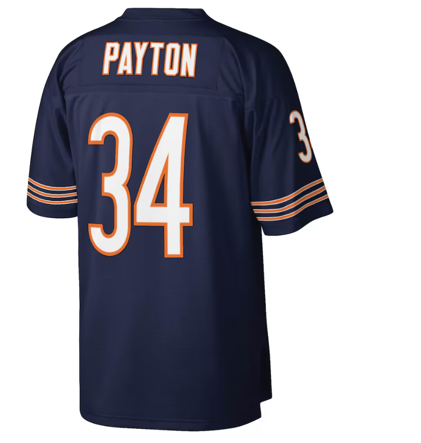 Famous Illinois Football jerseys with embroidered men women youth customized # Williams 18# Payton 34 # Urlacher 54 free shipping custom Jersey