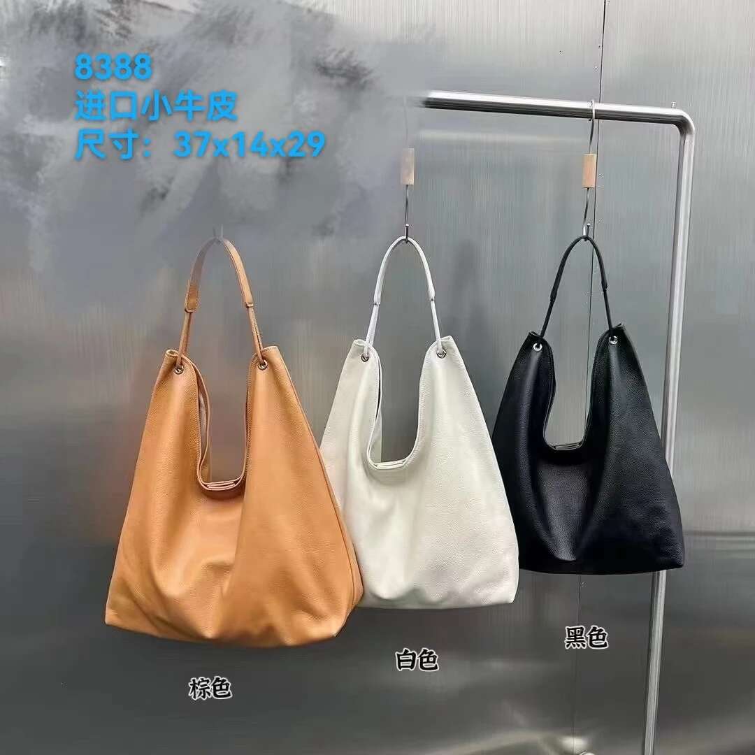 Genuine Large Capacity Soft Leather Tote Fashion Shoulder Designer Bag