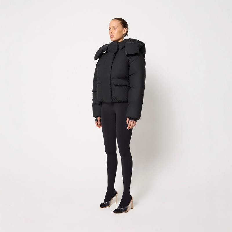 Designer Women's Down Parkas Kylie Same Style - KHY Zip Silhouette Cotton Winter Jacket Women high quality coat Thickened Warm Bread Clothing puf