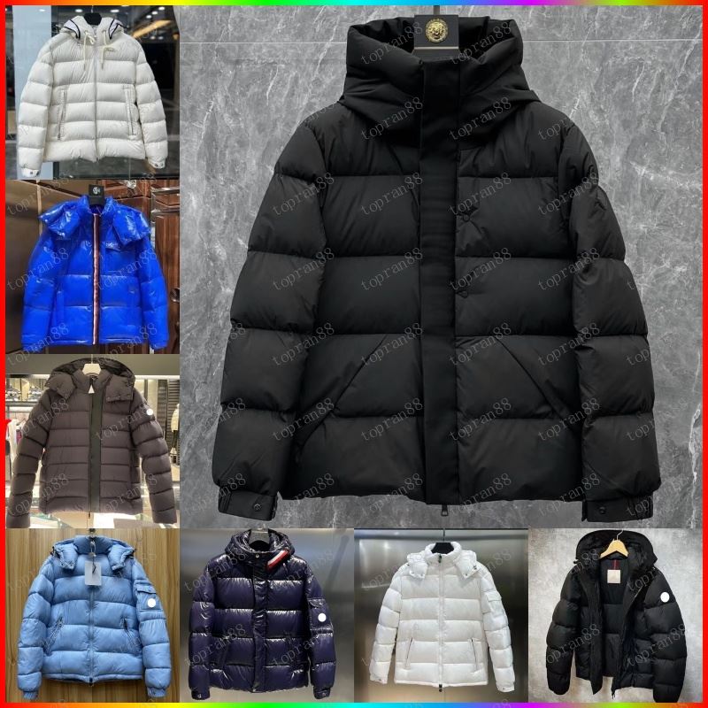 Coat Mens Jackets Hooded Coat Designer Men Puffer Jacket Down Parkas Waterproof Tech Veste Winter Jacket Men For Male Women Letter Black Outwears Warm Winter Jacket