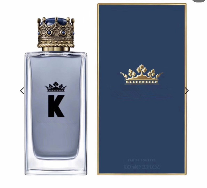 Luxury Brand King Crown Parfum Spray Cologne Pour Homme Parfum K perfume 100ml Man Charming Fragrance Perfume Eau De Toilette France Perfumes Long Lasting Smell