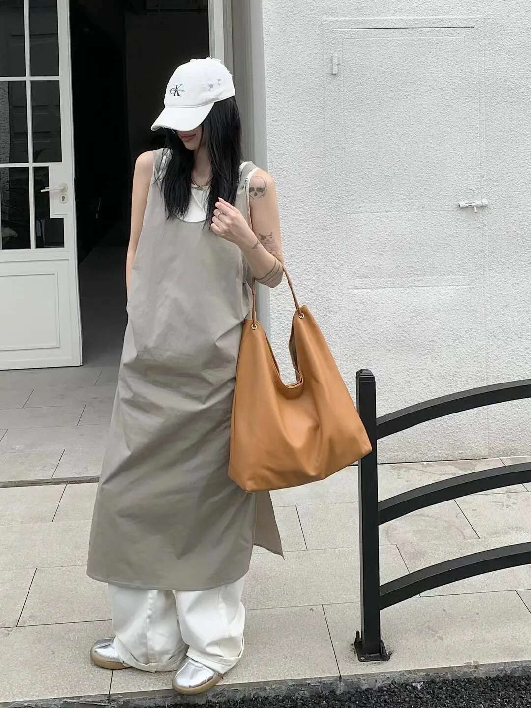Genuine Large Capacity Soft Leather Tote Fashion Shoulder Designer Bag
