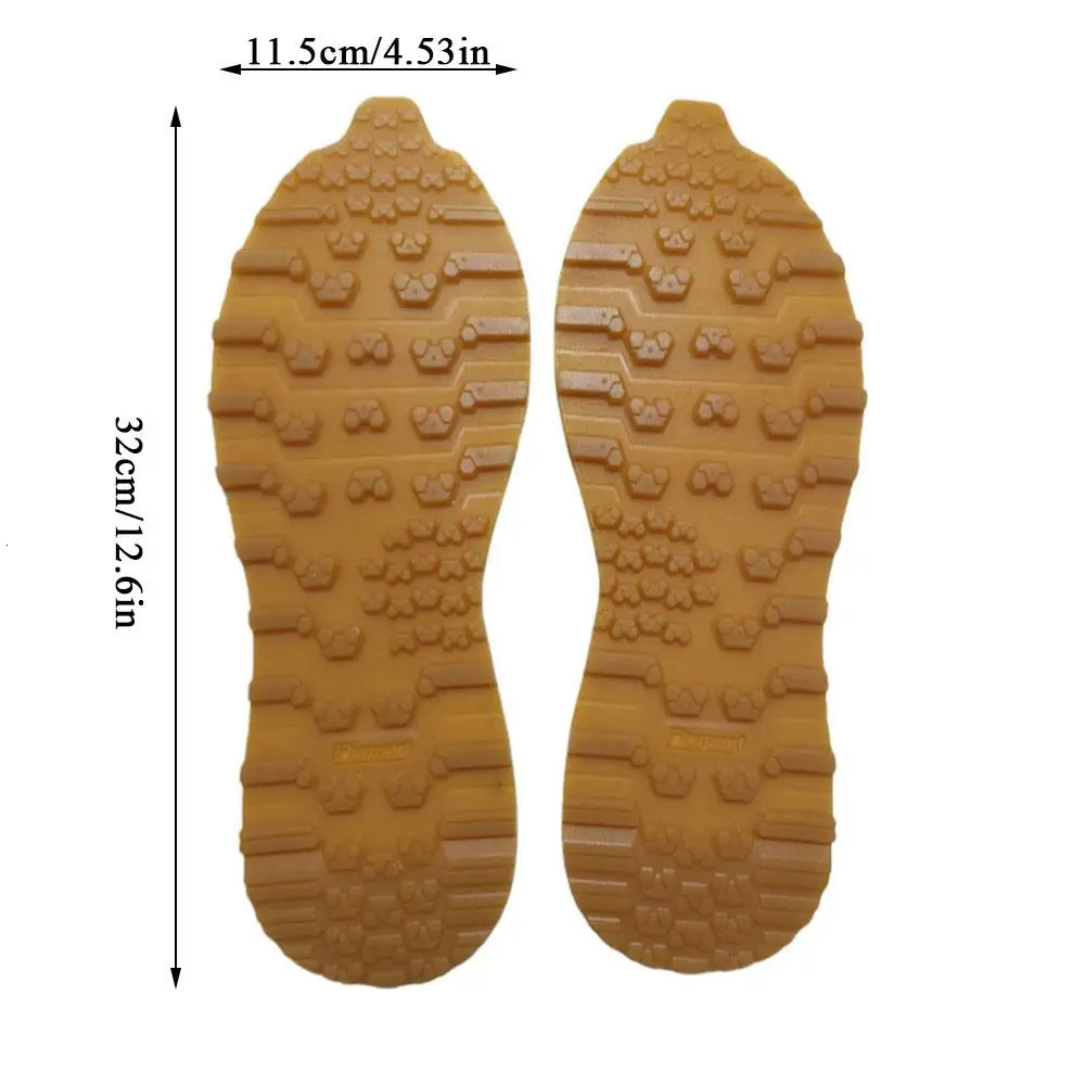 Wearable Non-Slip Rubber Sole Stickers DIY Cuttable Shoe Soles Sneaker Repair Worker Shoe Sticker Anti Slip Shoes Outsole Insole 250407