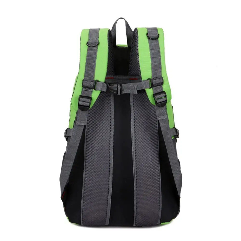 Durable Camping Backpack 40L Large Capacity Travel Rucksack Nylon Waterproof Outdoor Bags Hiking Travel Bag 250407