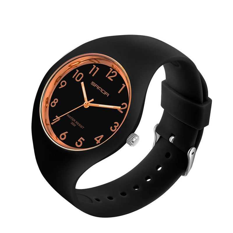 Fashion Simple Womens Watch Luxury Brand Quartz Silicone Womens Watch Ultra Thin Design Womens Watch Waterproof Reloj MujerT250408