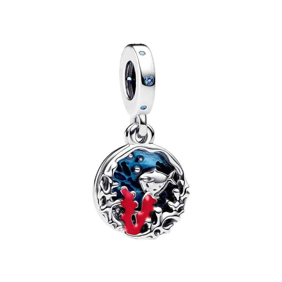 2025 New Designer Jewelry Clown Fish, Octopus, Starfish Three Piece Set S Silver Charm Is Suitable for Bracelet DIY Fashion Jewelry