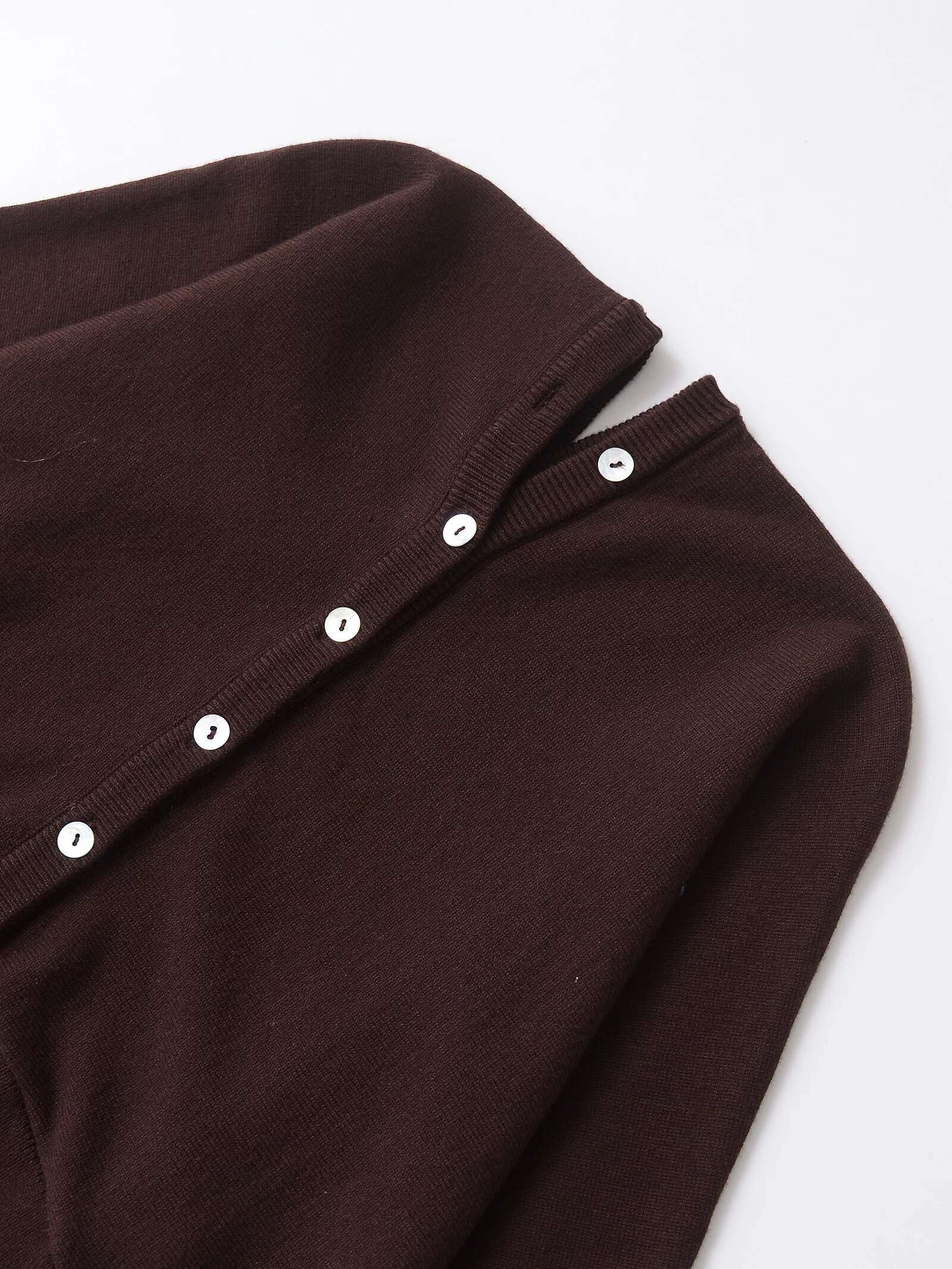 Elegant Knitted Cardigan Women Vintage Single Breasted Long Sleeve Sweater Autumn Winter Lady Slim Knitwear