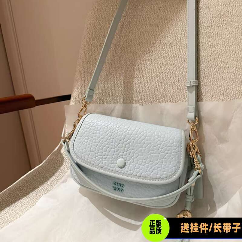 Women's Bags South Chlo 2nd Sea Salt Cream Small Square for Women 2025 Super Hot Litchi Pattern Handbag, Single Shoulder Crossbody Bag