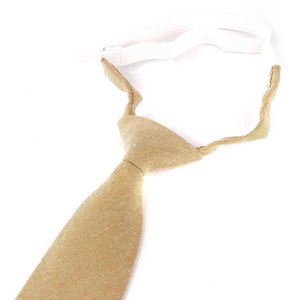 Solid Color Tie For Men Wen Simple Skinny Neck Tie For Boys Girls Casual Students Neckties Adt Cotton Neck Ties For Gifts X250407