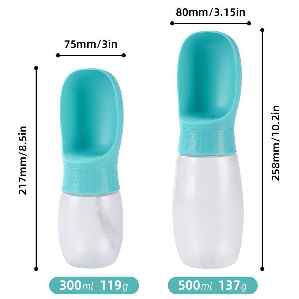 free shipp ing 500 ml Large Dog Port ab l e Pet Drinking Bot tl e Suit ab l e for Small and Medium sized Dogs Cats Outdoor Travel Beverage Cups Puppy 