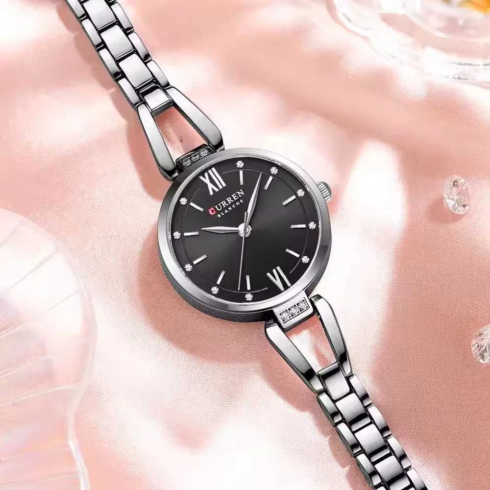Curren 9092 Luxury 30mm Gold Watch Womens Diamond Womens Quartz Watch Waterproof Stainless Steel Womens WatchT250408