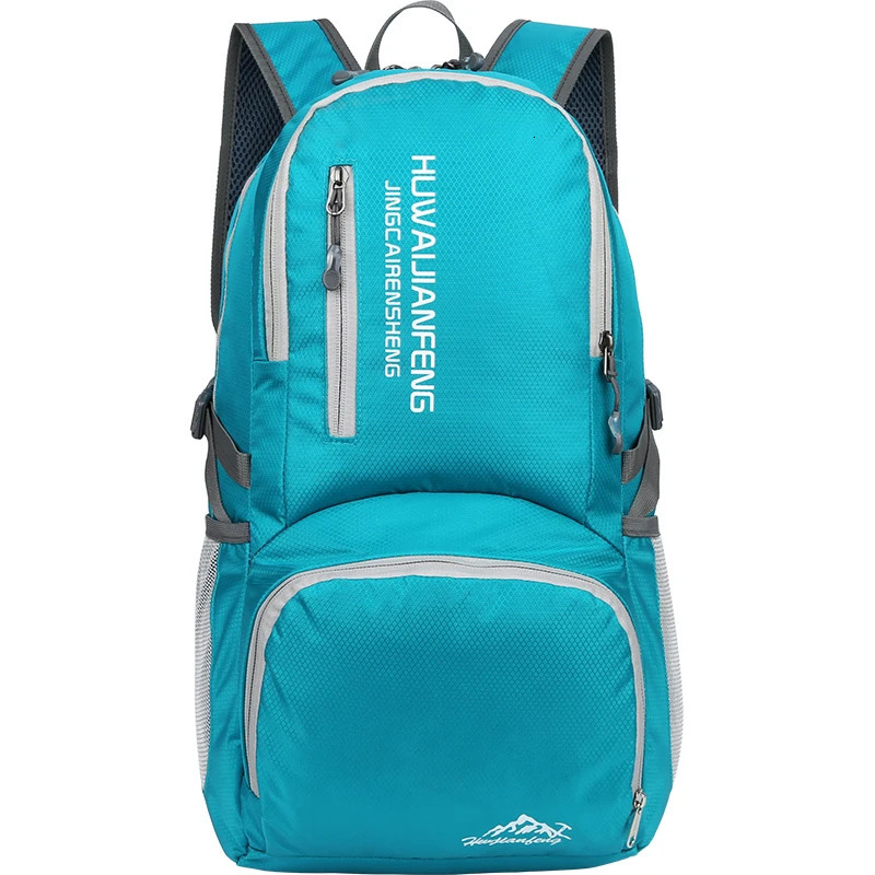 28L Packable Backpack Foldable Ultra Light Outdoor Duffle Bag Big Folding Knapsack Hiking Travel Rucksack Mountaineering Daypack 250407