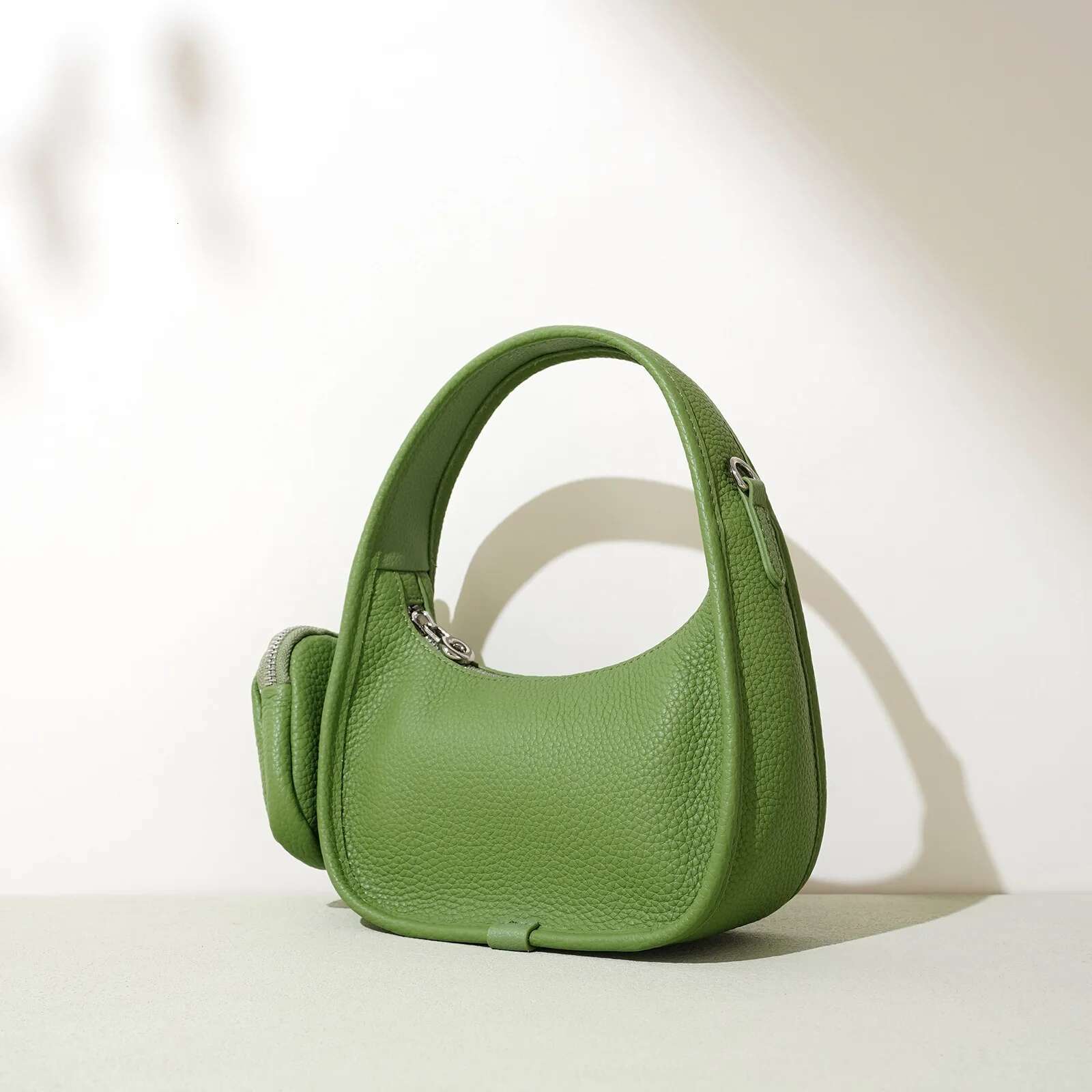 New Fashion Genuine Leather Underarm Saddle Handbag Design Shoulder Bag For Ladies Women's Bag Original Designer Bags