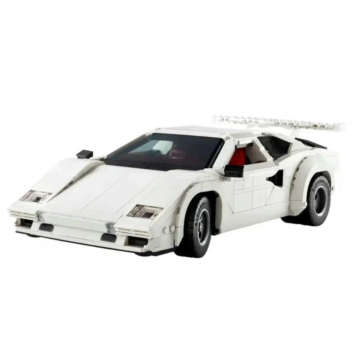 2024 New MOC Countach 5000 QV Building Blocks 1506Pcs Super Racing Model Classic Series Building Blocks Automotive Technology W250408
