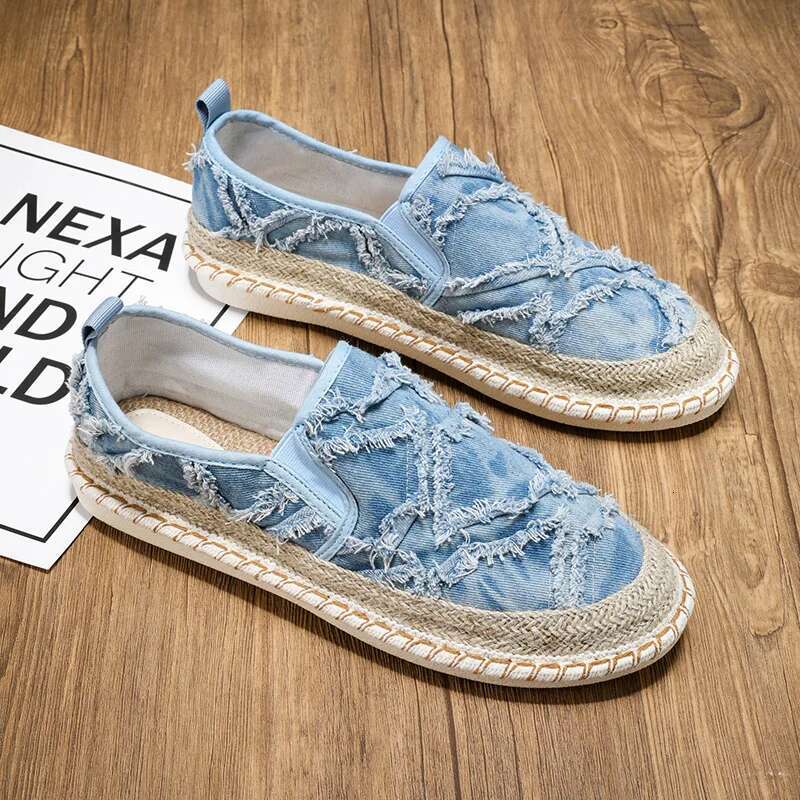 2025 New Retro Casual Summer Designer Men's Canvas Breathable Casual Shoes Men's Flat Shoes Trendy Casual Shoes1