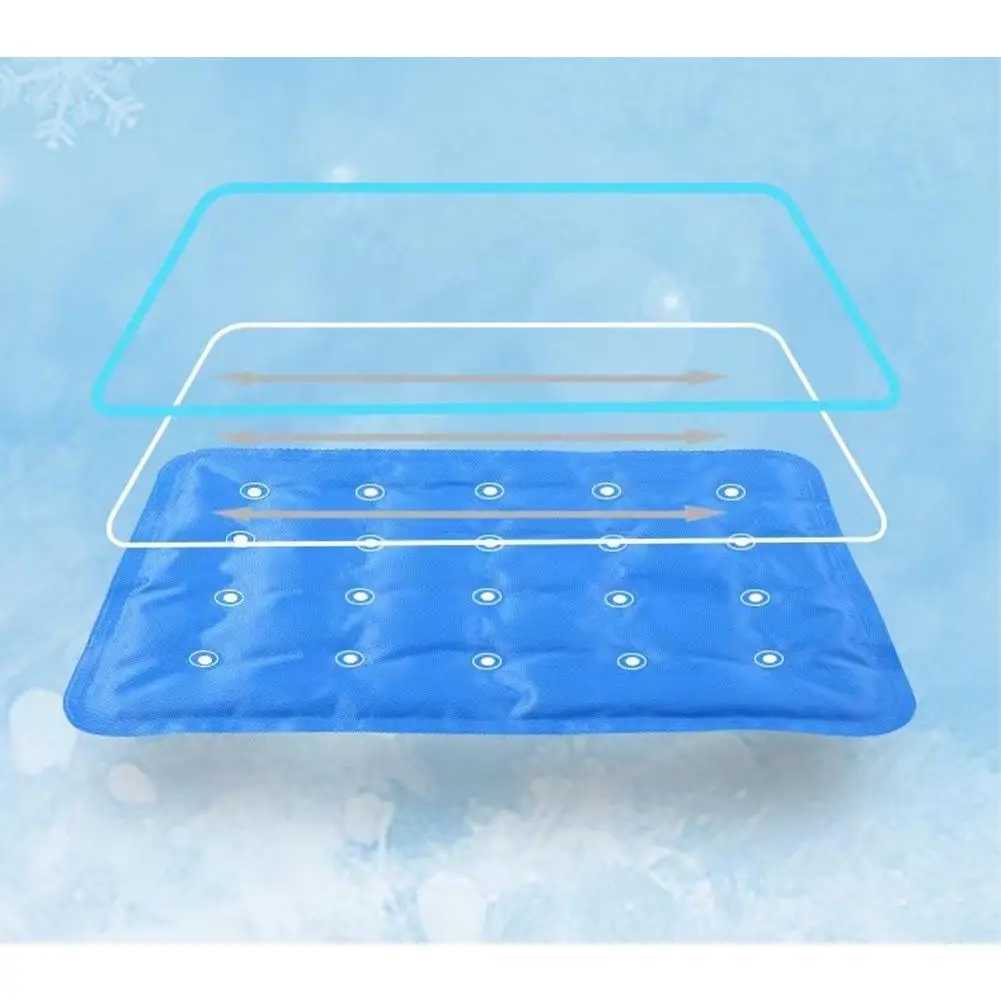 Pet Cooling Pad Durable Dog Summer Cooling Pad Breathable Dog Bed Washable Waterproof Cooling Pad Used for Pet Cat Sleep Mat Y250407