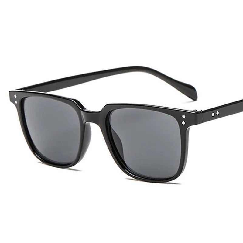 Classic Square Sunglasses Man Brand Designer Retro Black Sun Glasses Male Vintage Colorful Shades Oculos De Sol Masculino Z250411