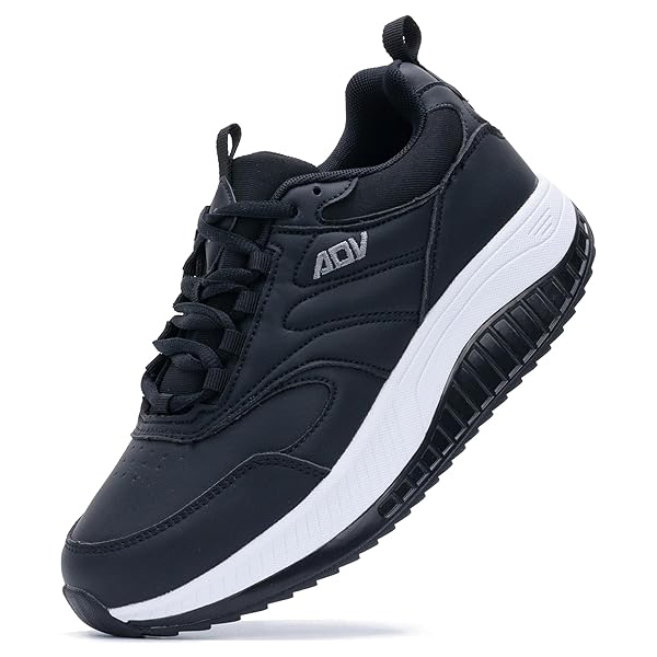 Designer Shoes Womens Walking Shoes with Arch Support Wide Plantar Fasciitis Sneakers Tennis for Foot Pain Relief