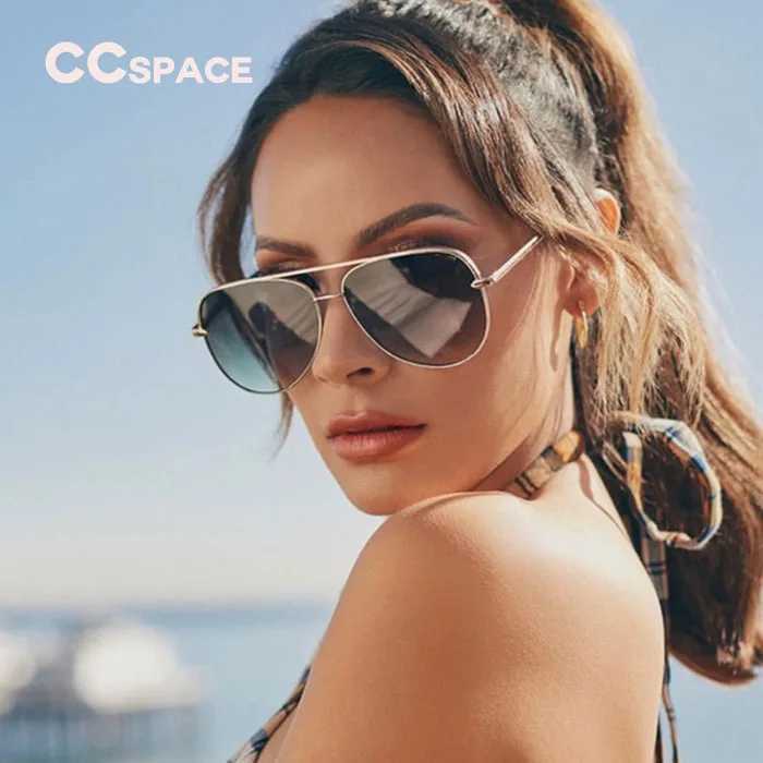 47726 XL Pilot Sunglasses Oversized Australian Key Luxury Pilot Female Shadow Retro Brand Glasses Designer Female Oculos UV400 W250408