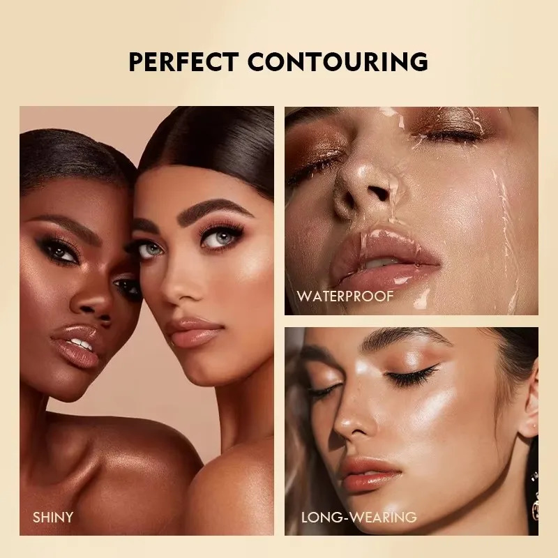10 kinds of color liquid powder blusher is soft easy to use cream light weight lasting bright makeup 250325