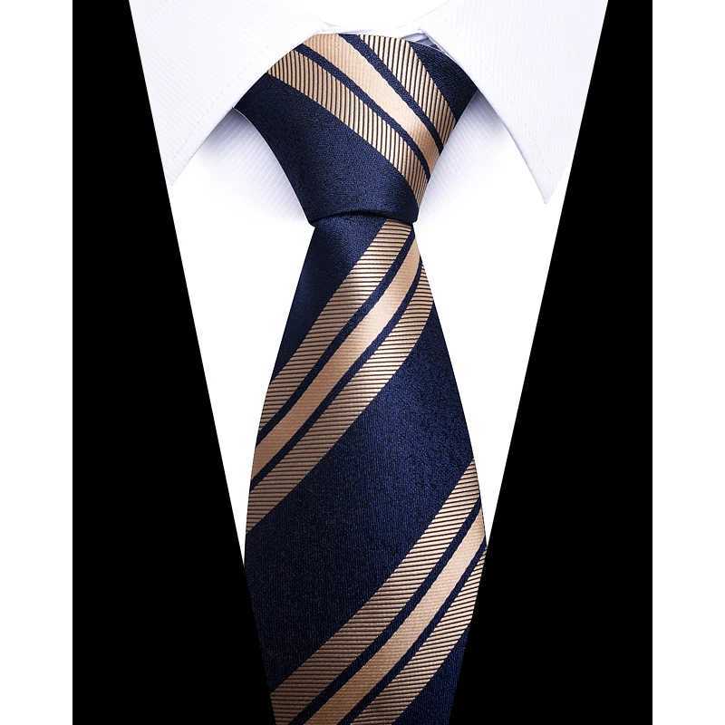 100% Silk Brand 8 cm Tie Men Newest design Necktie Plaid Mans Shirt Accessories New Years Day Workplace Cravat X250407