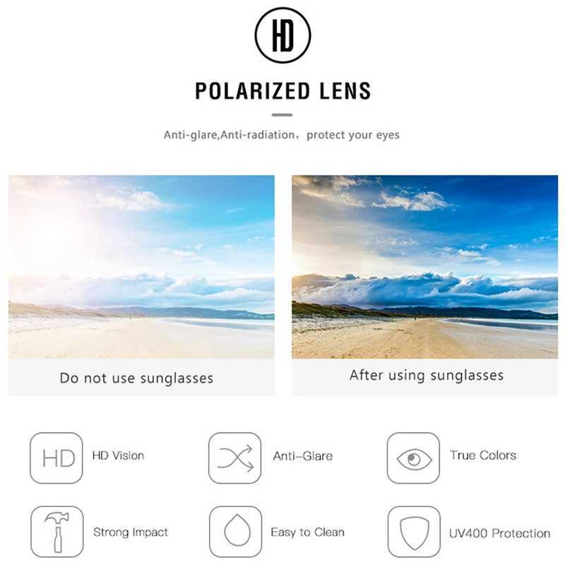 Fashion Small Round Polarized Sunglasses Men Women Vintage Ultra Light TR90 Sun Glasses Stylish Anti-glare Driving Shades Z250411